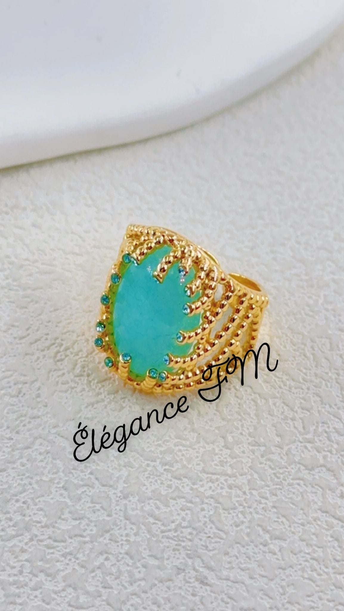 Bague Pierre Turquoise